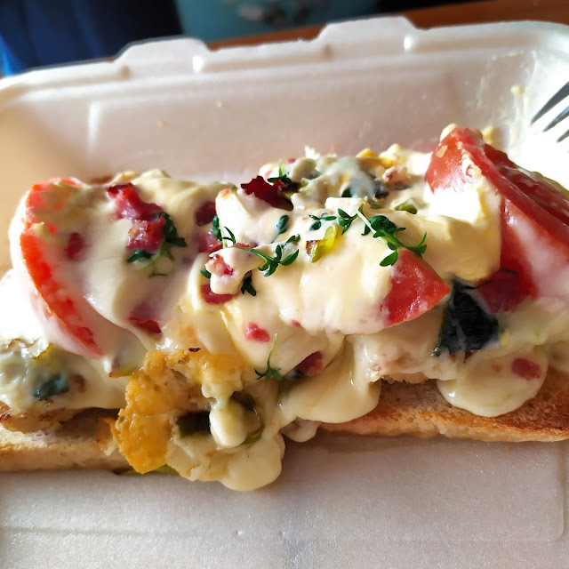 Toast Überbacken