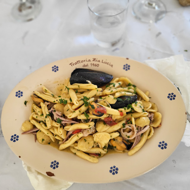 Orecchiette E Minchiareddhi Alla Pescatora