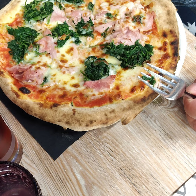 Pizza Prosciutto E Spinaci