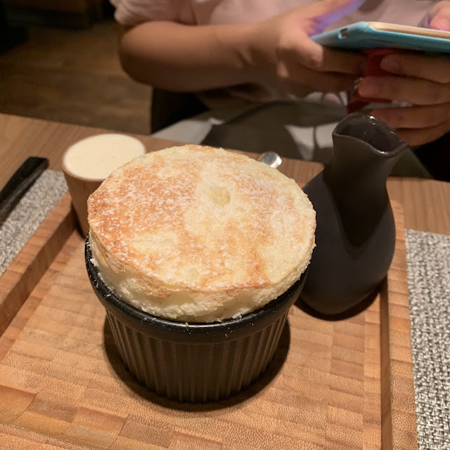 Soufflé Noix de Coco Caramel Et Glace Passion